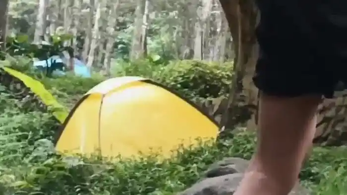 Viral Tenda Goyang! Pasangan Muda-Mudi Digerebek Saat Berbuat Mesum di Perkemahan Bedengan Malang