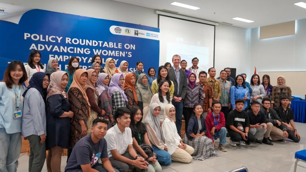 BINUS University dan University of Northampton Gelar Diskusi Kebijakan untuk Tingkatkan Kewirausahaan Perempuan