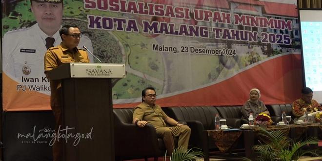 UMK Kota Malang 2025 Naik Menjadi Rp3.507.693, Pj. Wali Kota: Ini Investasi Jangka Panjang