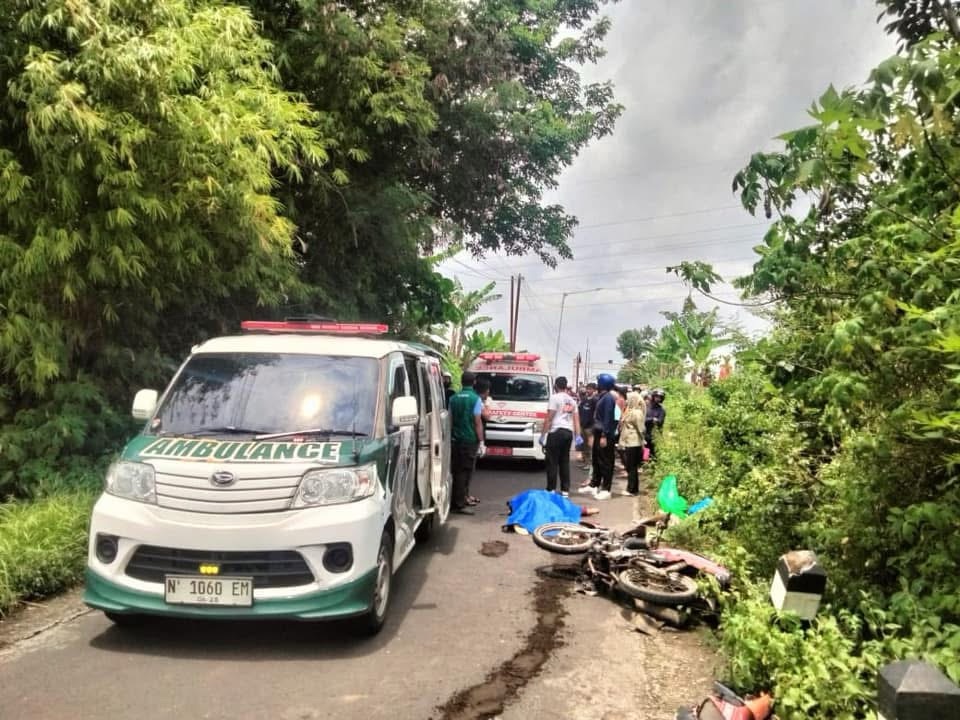 Kecelakaan Tragis di Lang-lang Singosari, Pengendara Motor Meninggal Dunia