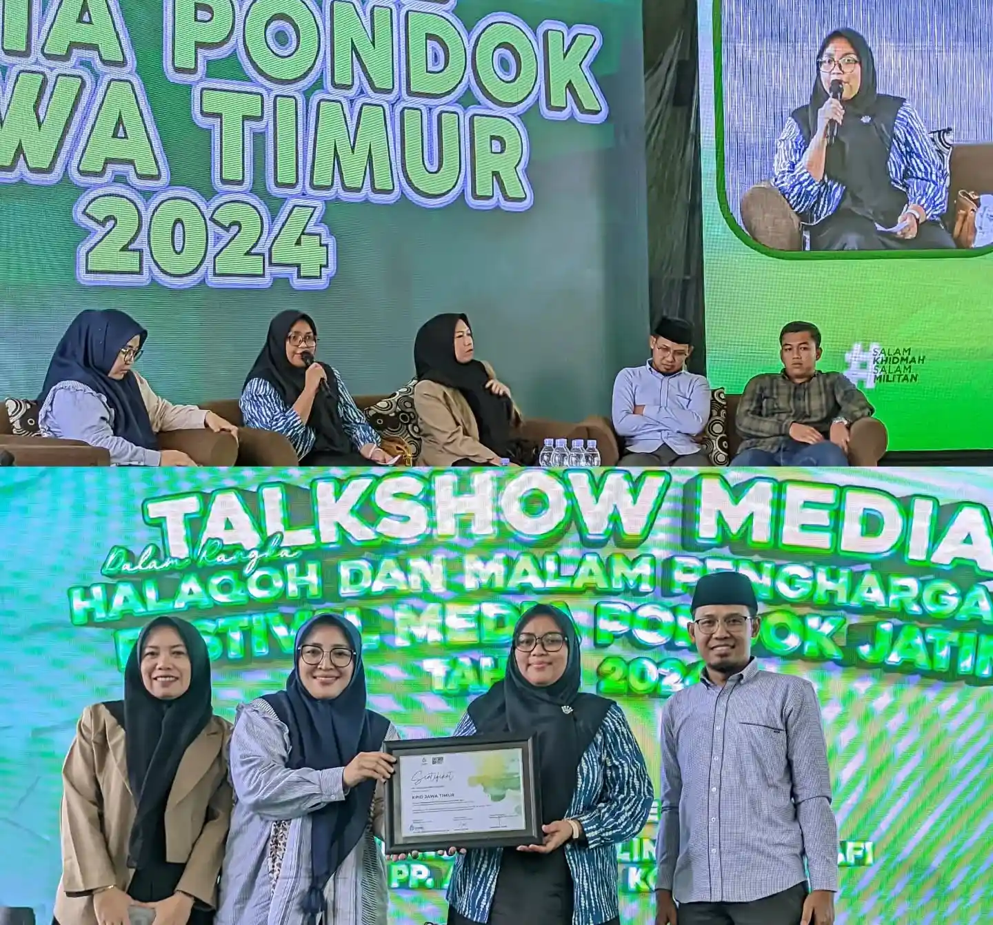 KPID Jatim Gelar Literasi Media: Cerdas Memilih Siaran dan Bermedia Sosial di Festival Media Pondok Jatim 2024