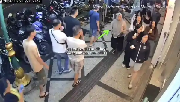 Viral! Pencopetan di Kayutangan Malang, Wisatawan Kehilangan iPhone 15