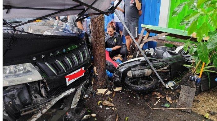 Kecelakaan Menimpa Warga Sukun Kota Malang, Ditabrak Mobil Saat Sedang Duduk Diatas Sepeda