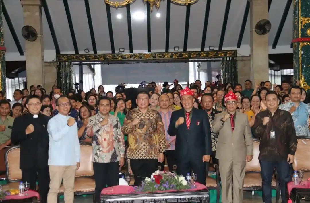 Natal Penuh Kasih, Wakil Bupati Malang Hadiri Perayaan Oikumene KORPRI 2024