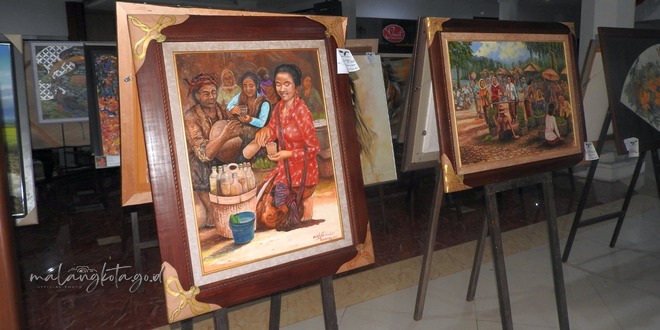 Pameran Lukisan dan Seni Budaya Meriah di Gedung DPRD Kota Malang