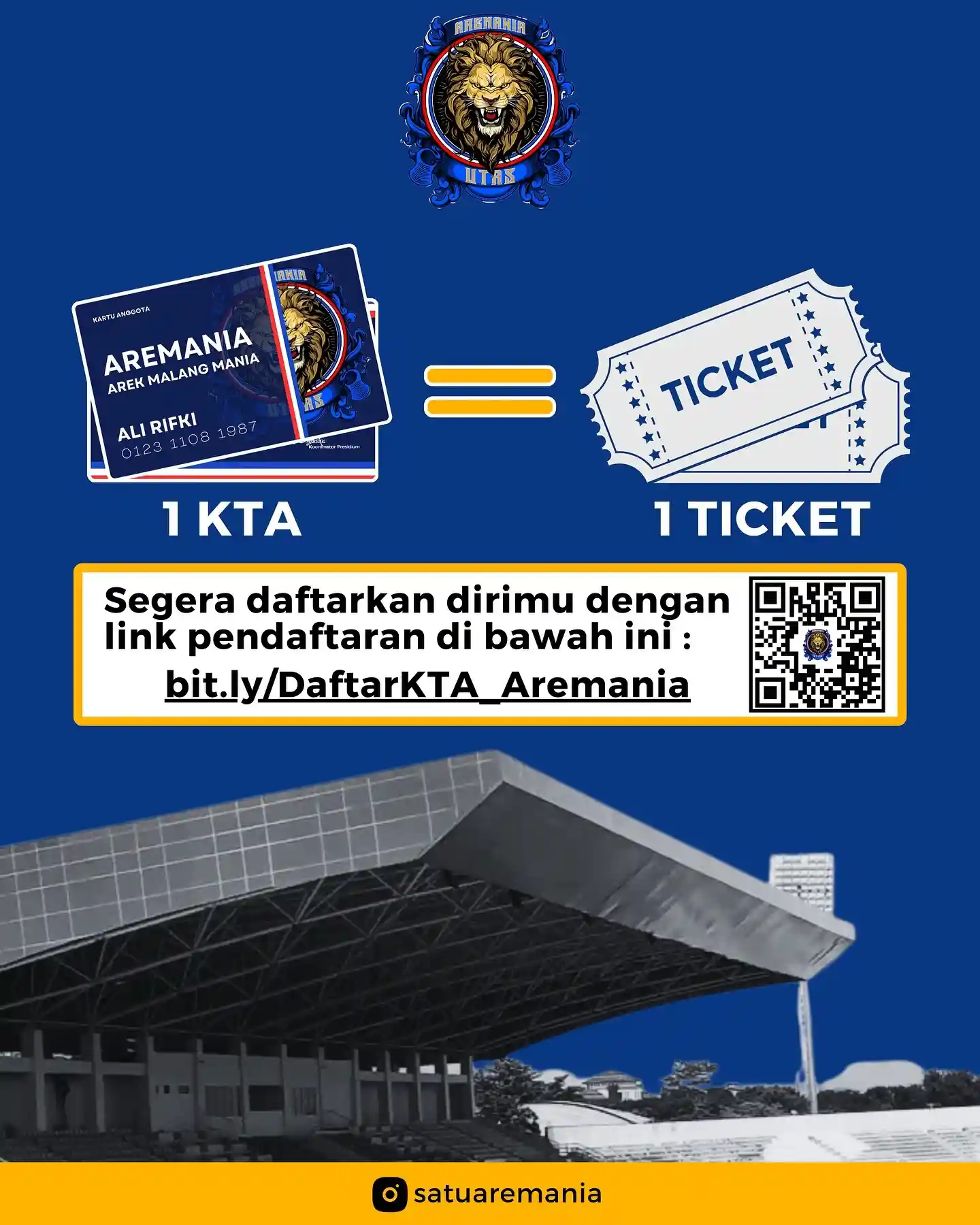 Sumber: Instagram/satuaremania