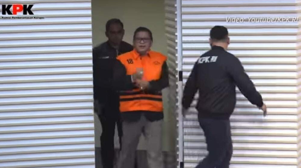 Sekjen PDIP Hasto Kristiyanto Ditahan KPK dalam Kasus Suap