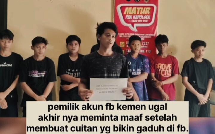 Pemuda Bojonegoro Minta Maaf Setelah Jelekkan Polisi di Sosial Media