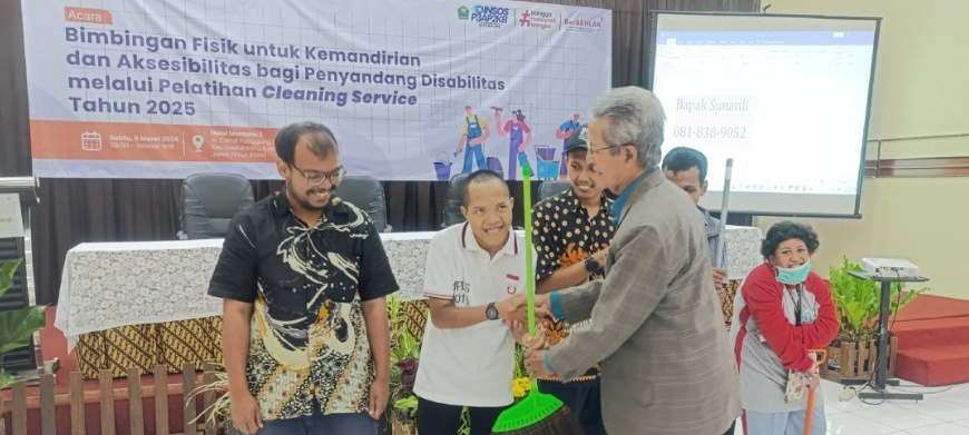 Layanan Sosial Kini Lebih Mudah Diakses Penyandang Disabilitas