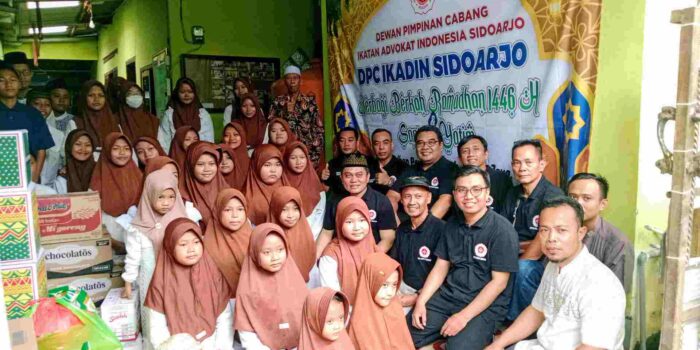 Anak-anak Yatim di Pelosok Desa Dapat Berkah Ramadhan dari IKADIN Sidoarjo