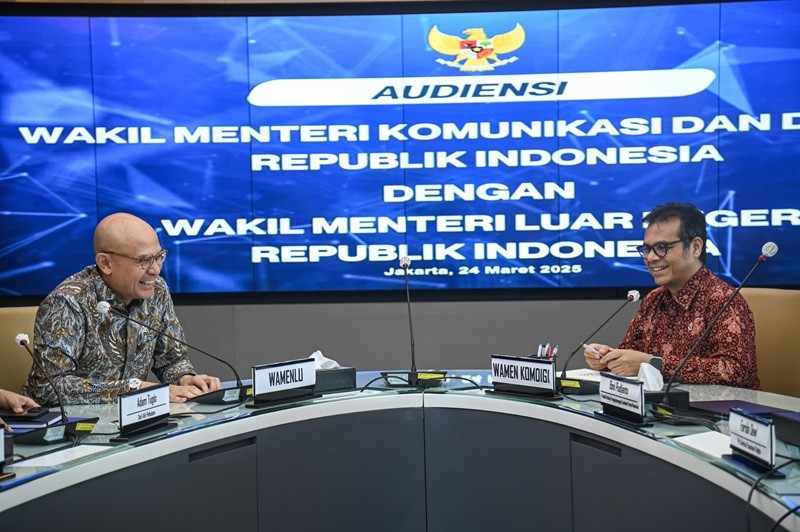 Komunikasi Internasional Diperkuat, Kemkomdigi dan Kemlu Berkolaborasi