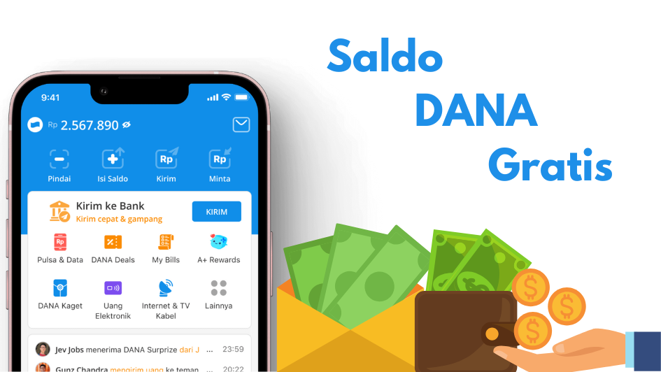 Amplop THR Mengejutkan, Saldo DANA Gratis Rp400.000 Hari Ini!