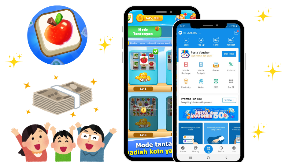 Ngabuburit Makin Cuan: 3 Game Terbukti Transfer Saldo DANA Gratis, Sekali Main Langsung Cair Rp150 Ribu?
