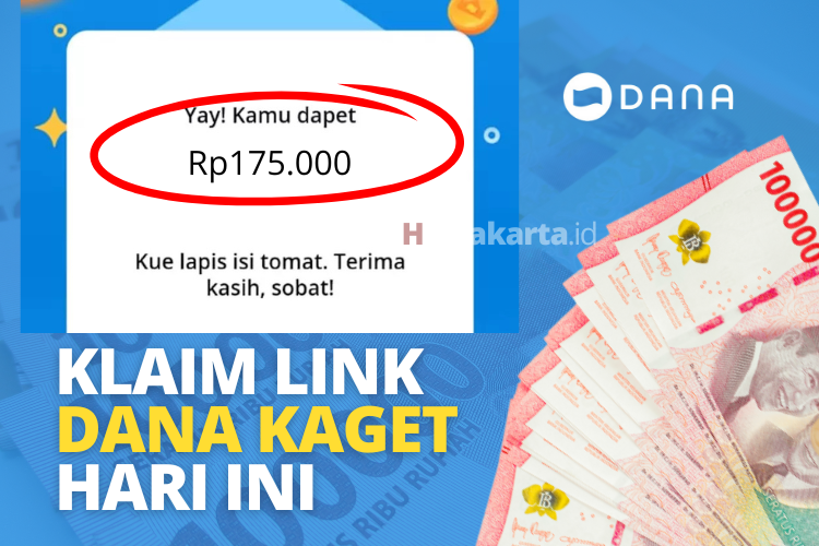 Saldo DANA Gratis Rp175 Ribu, Cuan Tanpa Ribet!
