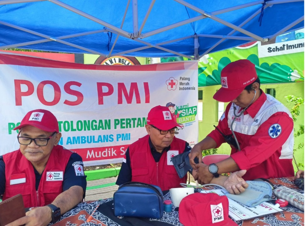Siap 24 Jam! PMI Jatim Pastikan Pos Siaga Lebaran di Madiun Siap Sedia