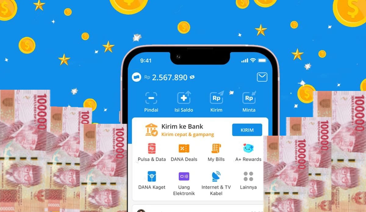 Dompet Langsung Gendut! Modal Rebahan Doang, Saldo DANA Gratis Ratusan Ribu Rupiah Nggak Bakal Bikin Kantong Kering di Bulan Puasa