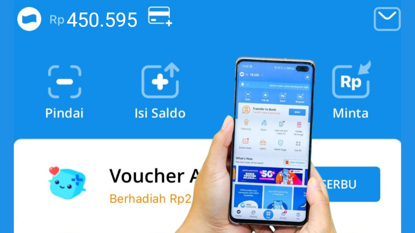 Hanya Butuh 5 Menit, Dapatkan Saldo DANA Gratis Rp230.000 di Dompet Digital Kamu!