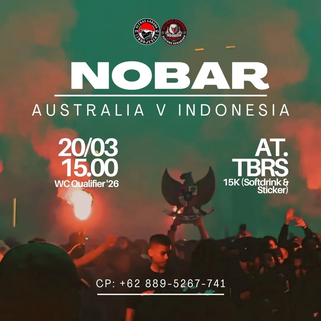 Semarang Jadi Pusat Nobar Laga Penting Timnas di Kualifikasi Piala Dunia 2026