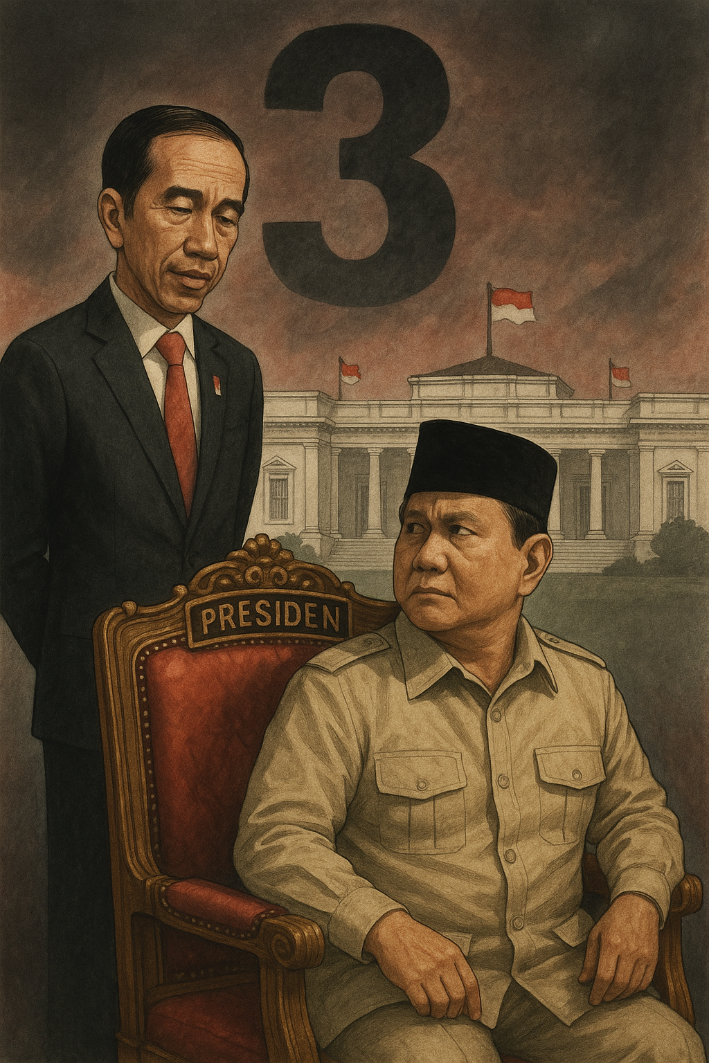 Presiden Prabowo Disebut Korban Kudeta Sunyi Jokowi