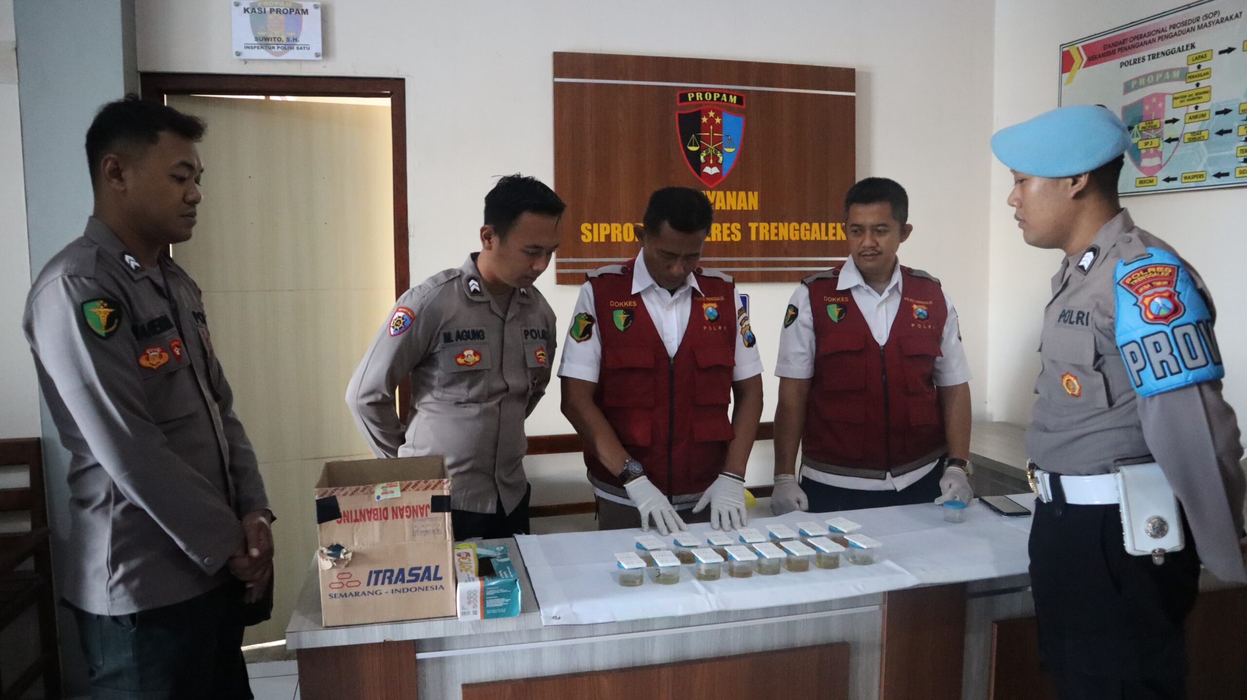 Skandal Besar! Anggota Satresnarkoba Polres Trenggalek Terciduk Positif Narkoba