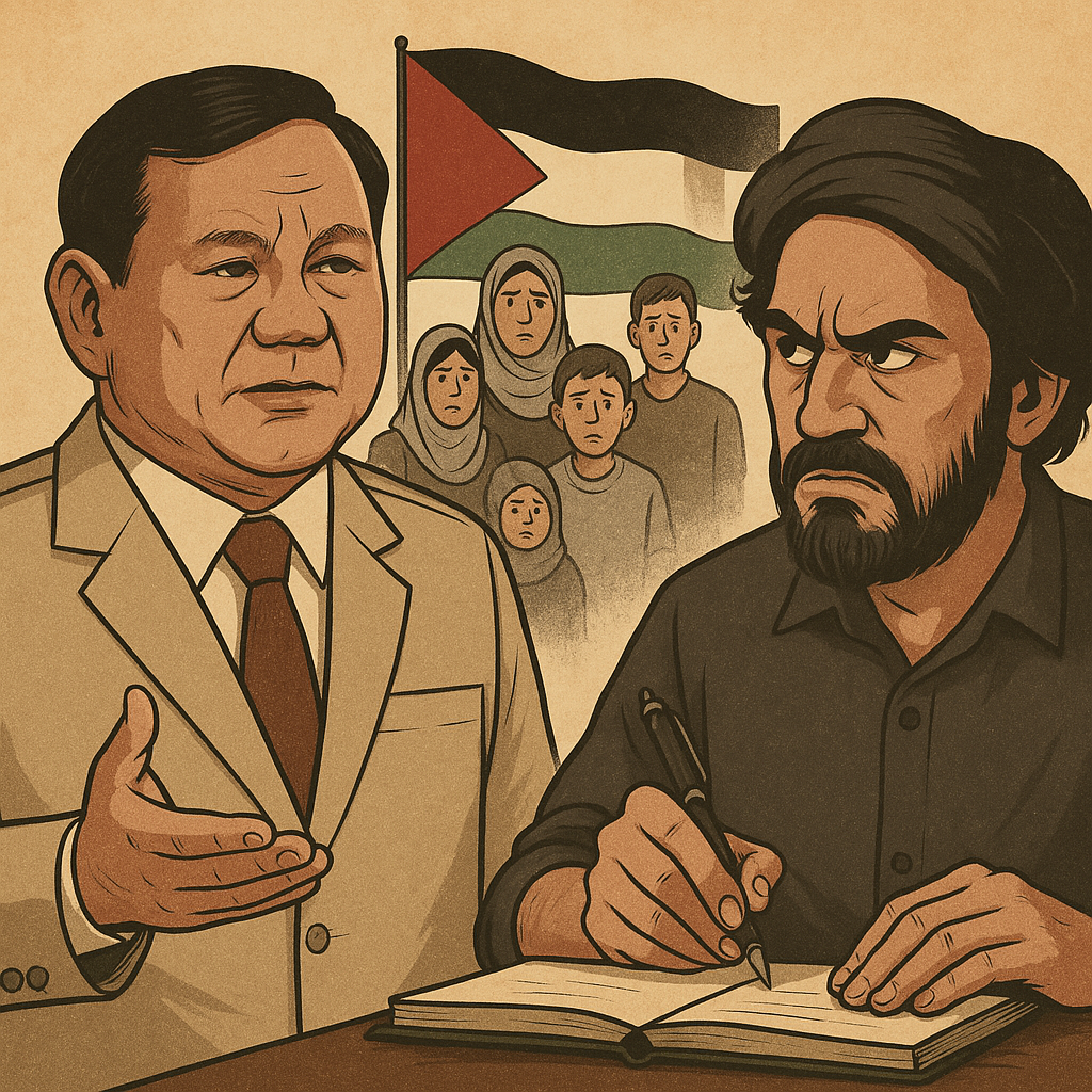 Anda Tak Akan Percaya Tawaran Evakuasi Prabowo untuk Warga Palestina