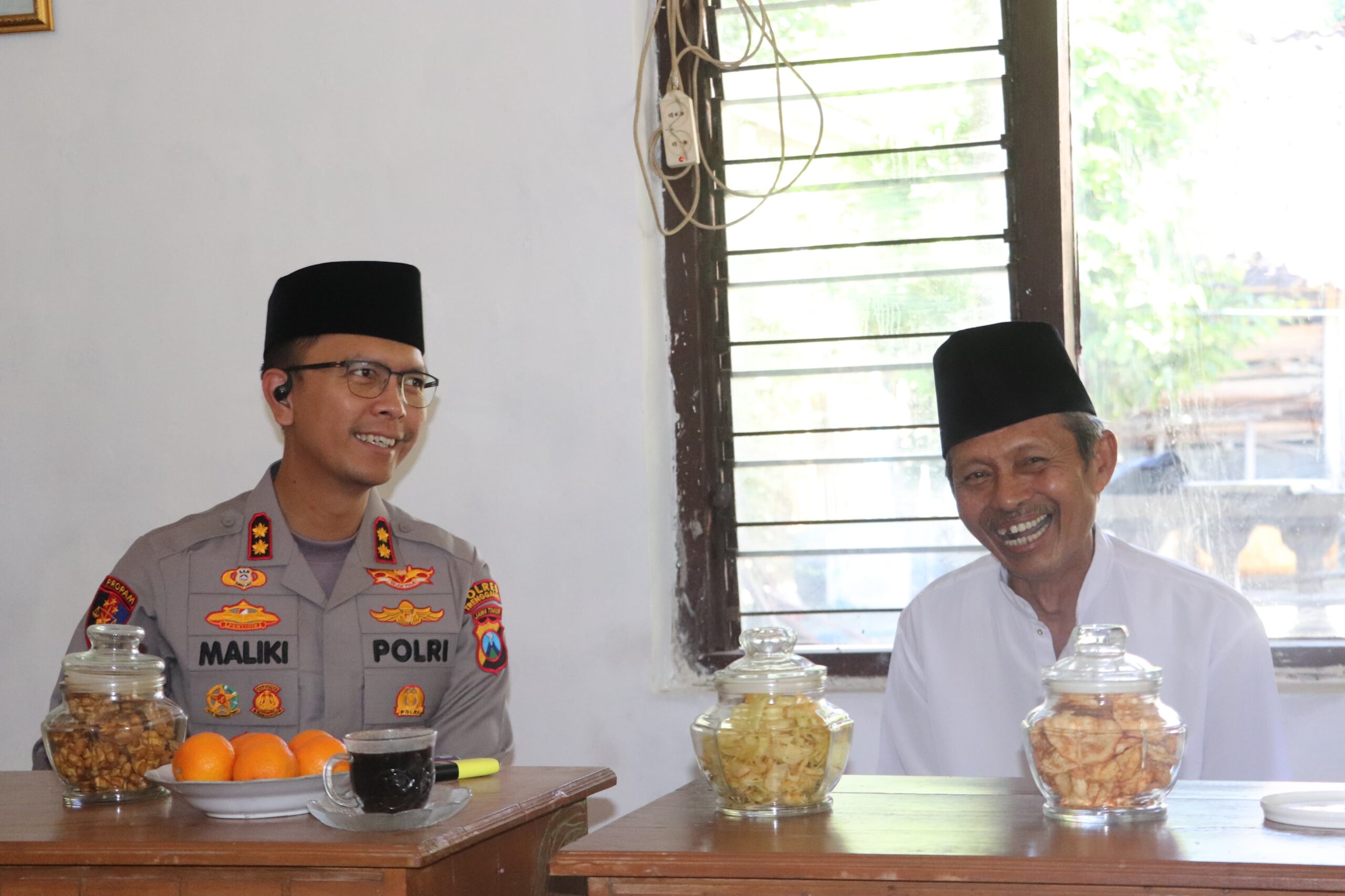 Kapolres Trenggalek Jamin Keamanan Saat Sowan Tokoh Agama
