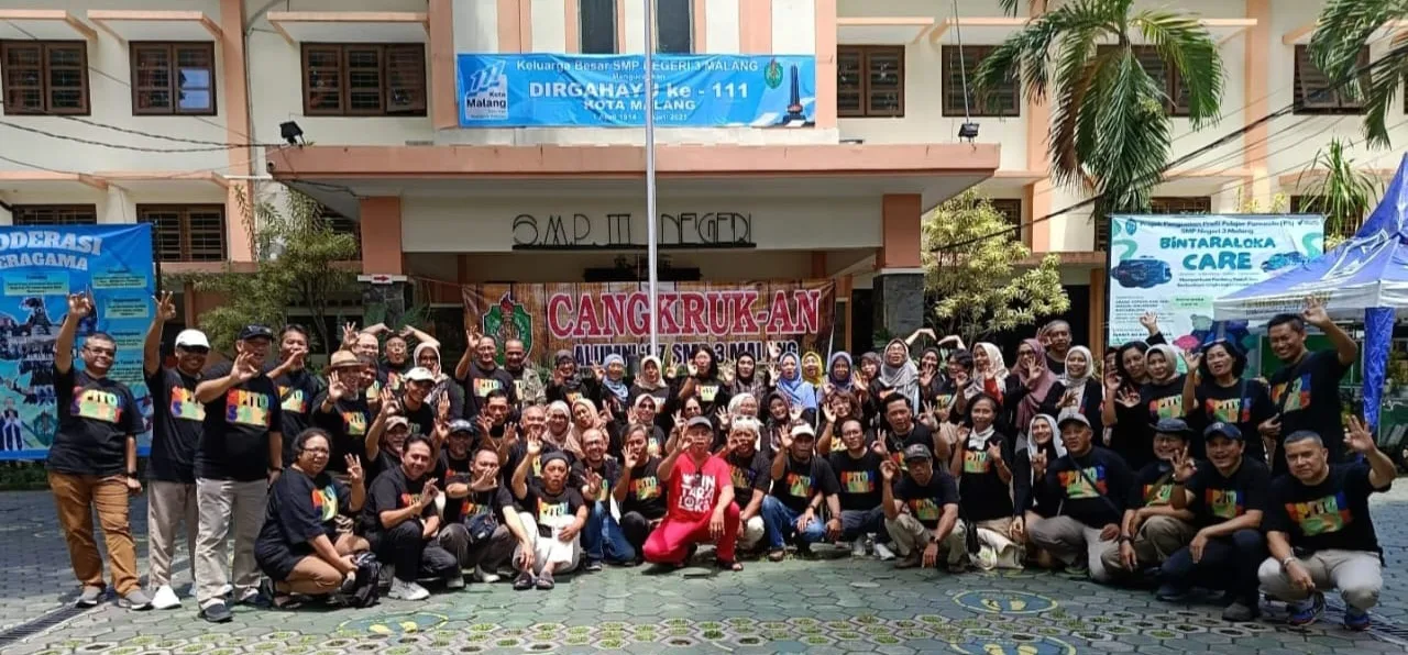 Aksi Unik Sekolah di Malang, Cangkruan Eratkan Silaturahmi Pelajar