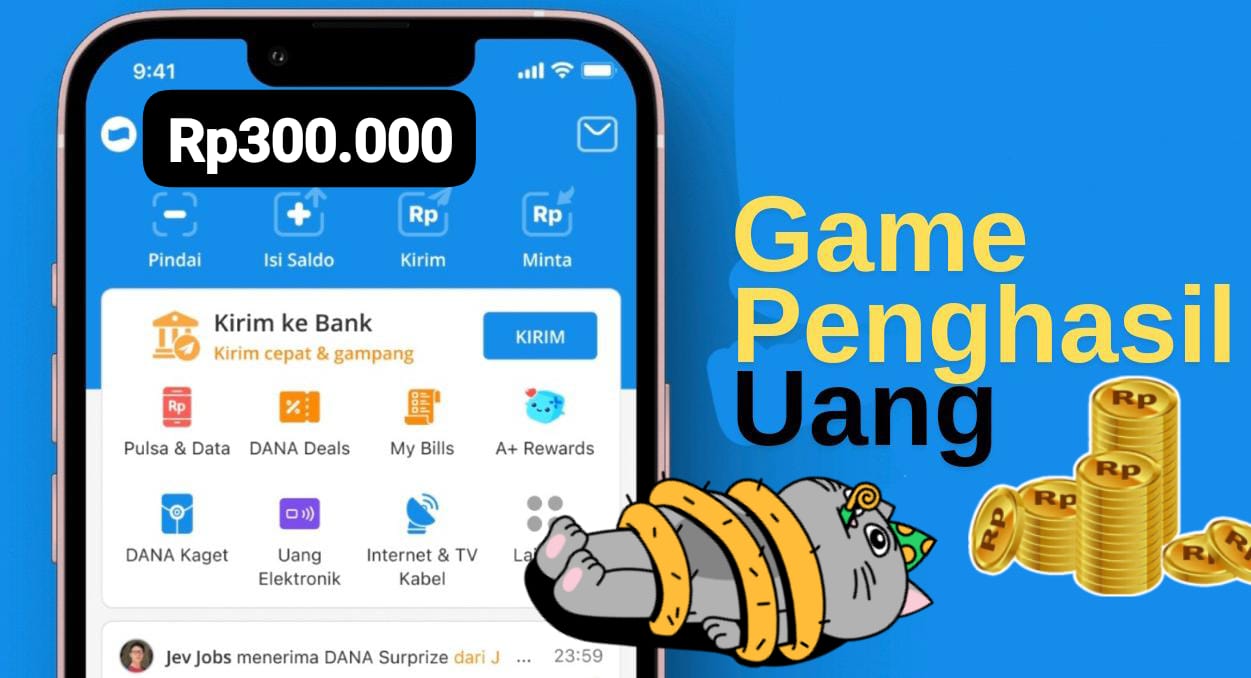 Pesta Uang Gratis Rp300.000 dari Game Terpopuler Saat Ini