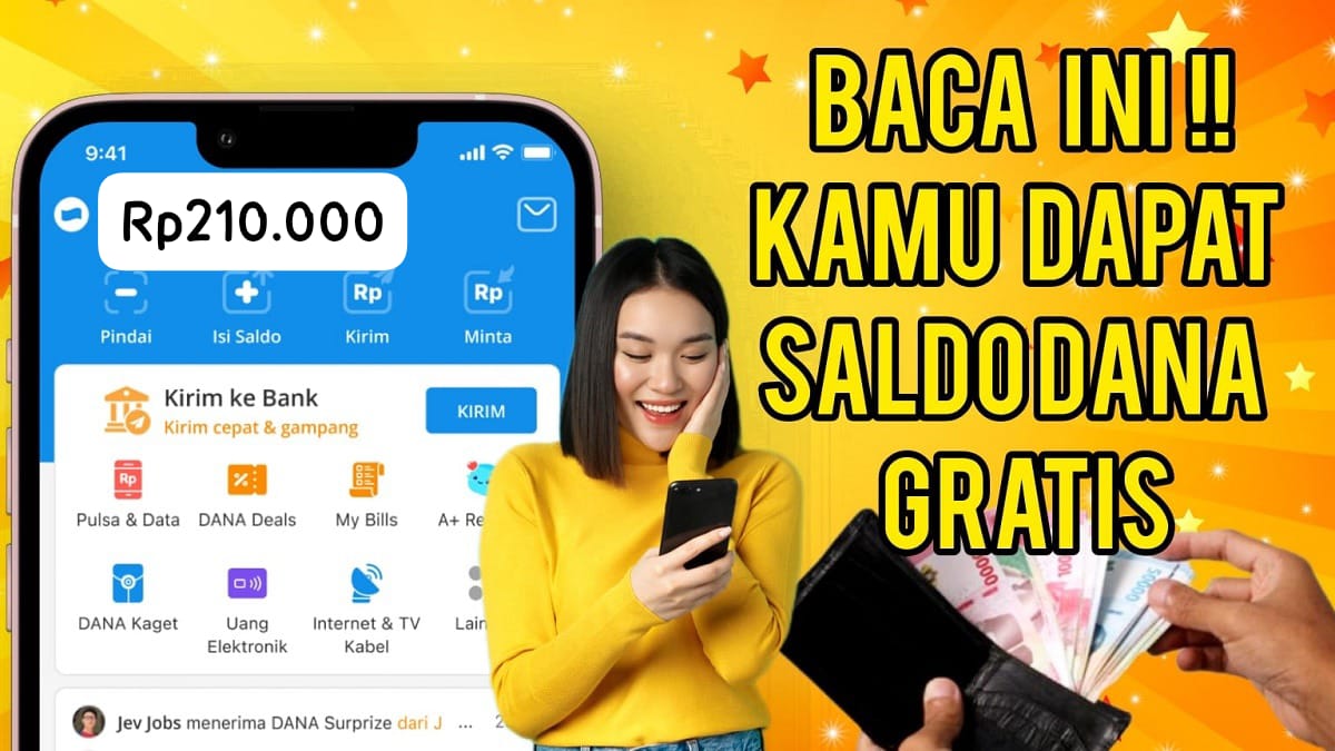 Rahasia Cuan Terbaru! Dapat Dana Gratis Rp210.000 Hari Ini, Langsung Cair ke E-Wallet