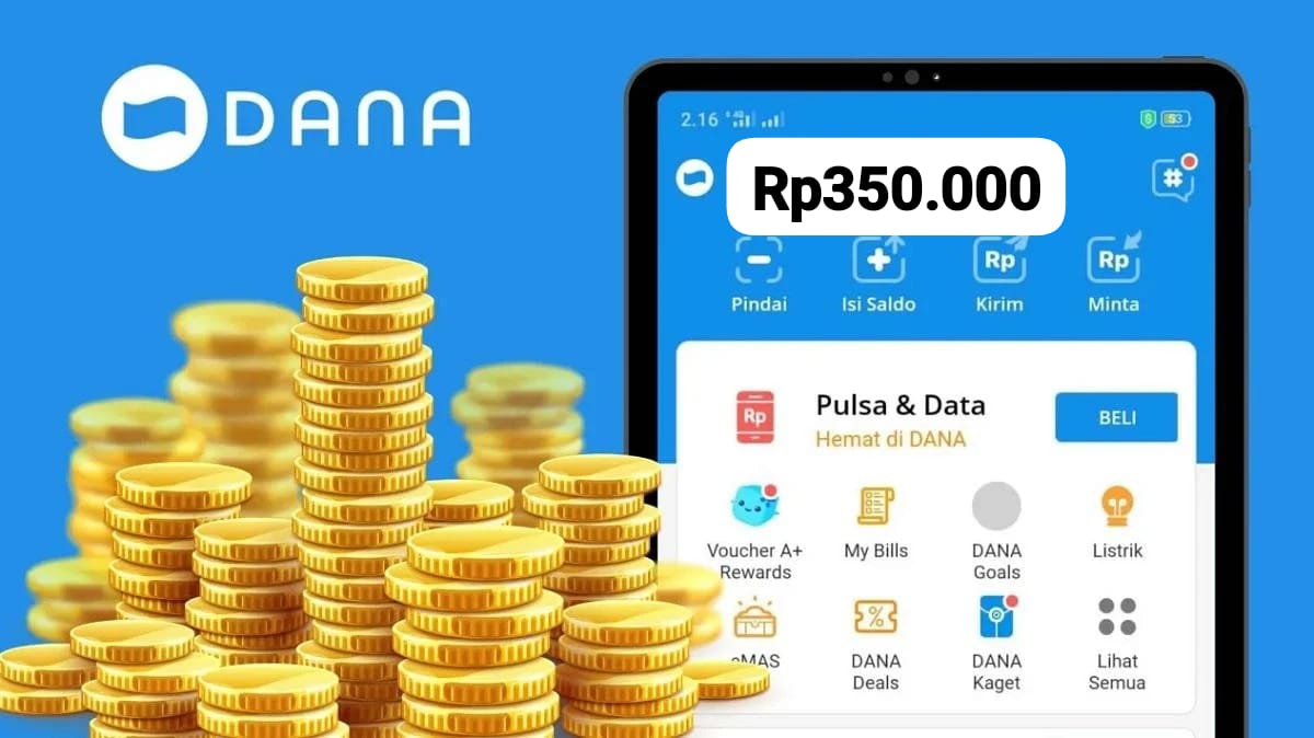 Raih Uang Gratis Rp350.000 Hanya Dengan Rebahan, Ini Caranya!