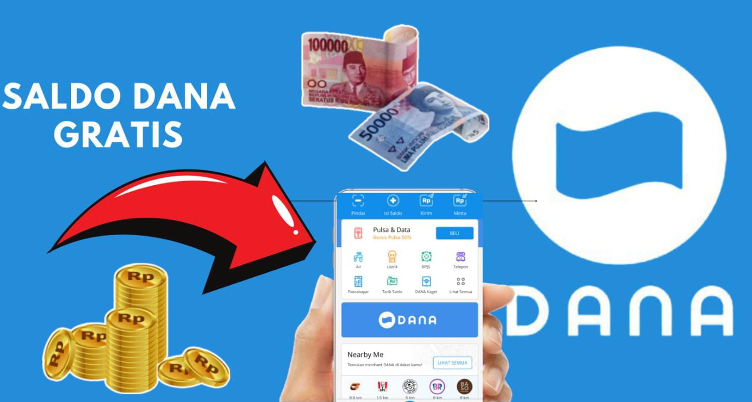 Aplikasi Penghasil Saldo DANA Gratis Hingga Rp1 Juta, Bikin Dompet Makin Tebal!
