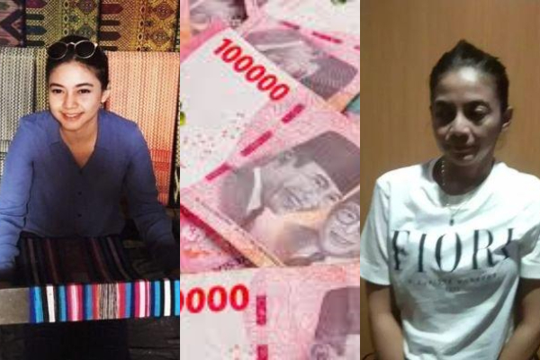 Mantan Artis Cantik Terperangkap dalam Skandal Uang Palsu