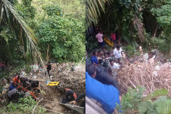 Sabang Berduka, Minibus Terjun ke Jurang Tewaskan 1 Orang