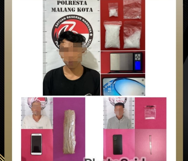 Aksi Sindikat Narkoba di Malang-Pasuruan Terkuak, Polisi Tahan 3 Tersangka