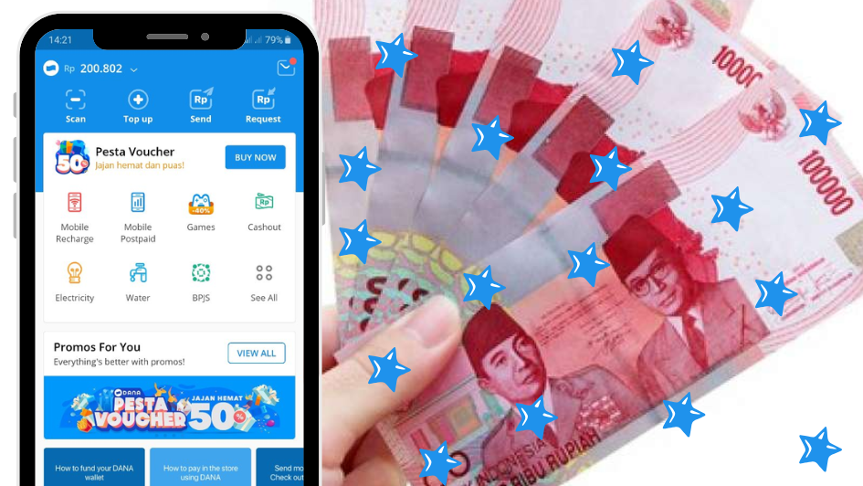 Dapat Saldo DANA Gratis Rp200.000, Ini Caranya!