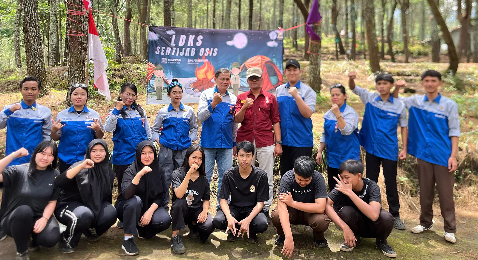 Siswa SMK Perhotelan Malang Ini Dilatih Jadi Pemimpin yang Tangguh