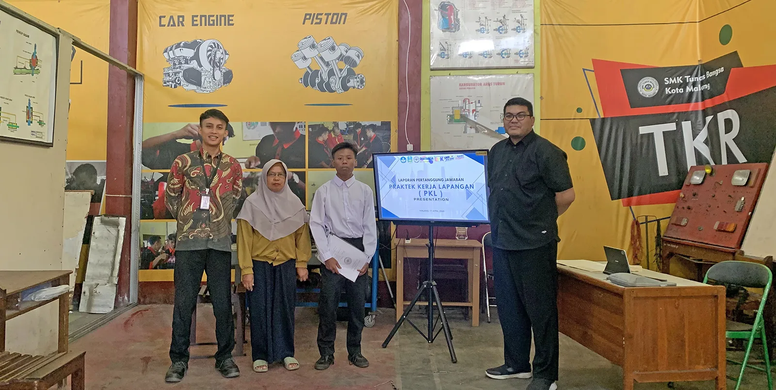 Keterampilan Siswa SMK Tunas Bangsa Malang Diuji, Ini Hasilnya