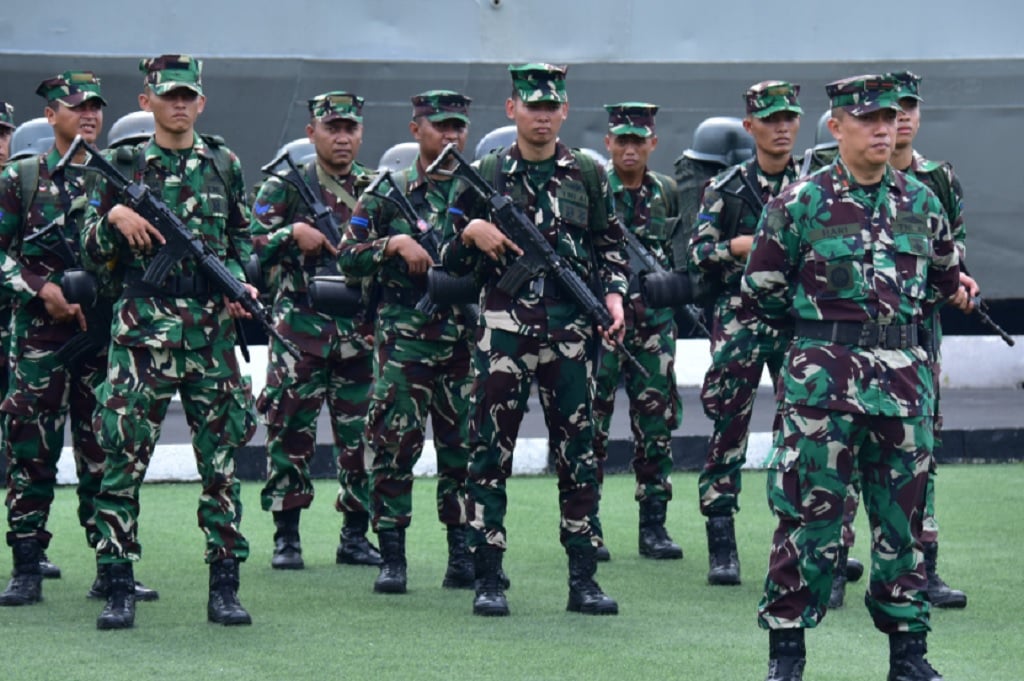 Prajurit Marinir TNI AL Rela Korbankan Lebaran Demi Bantu Kemanusiaan di Myanmar