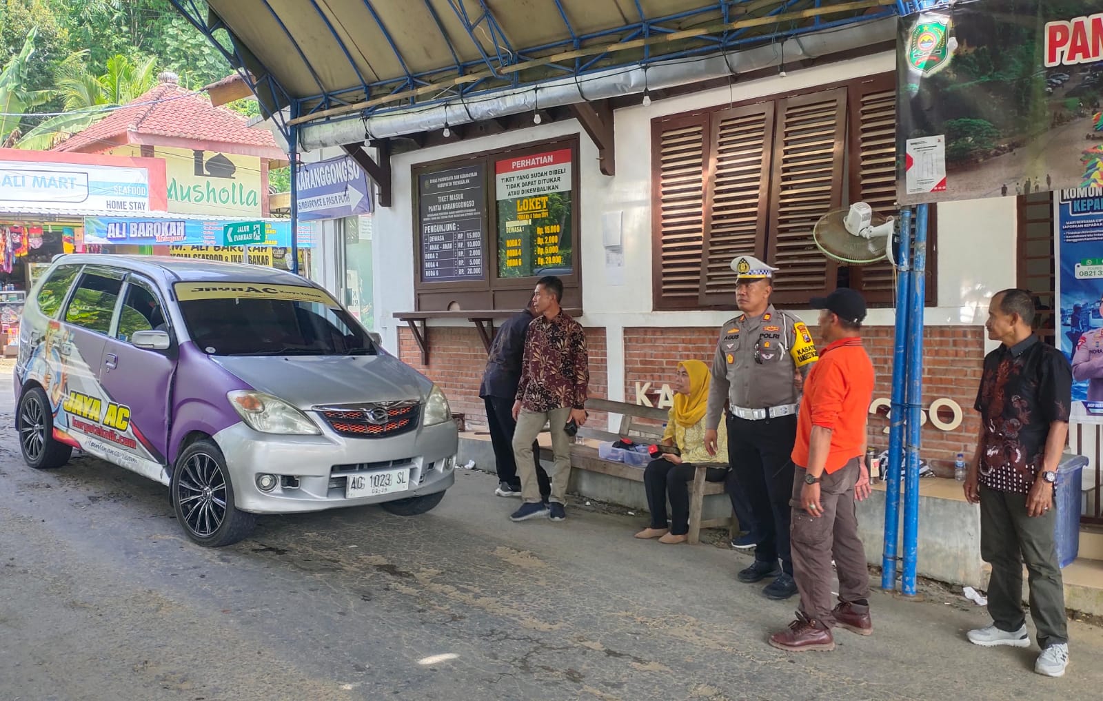 Waspada! Pengamanan Lokasi Wisata di Watulimo Jadi Fokus Kasatlantas Trenggalek