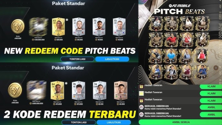 Kode Eksklusif FC Mobile: Dapatkan 24 Kode Redeem Terbaru, Sabtu 5 April 2025