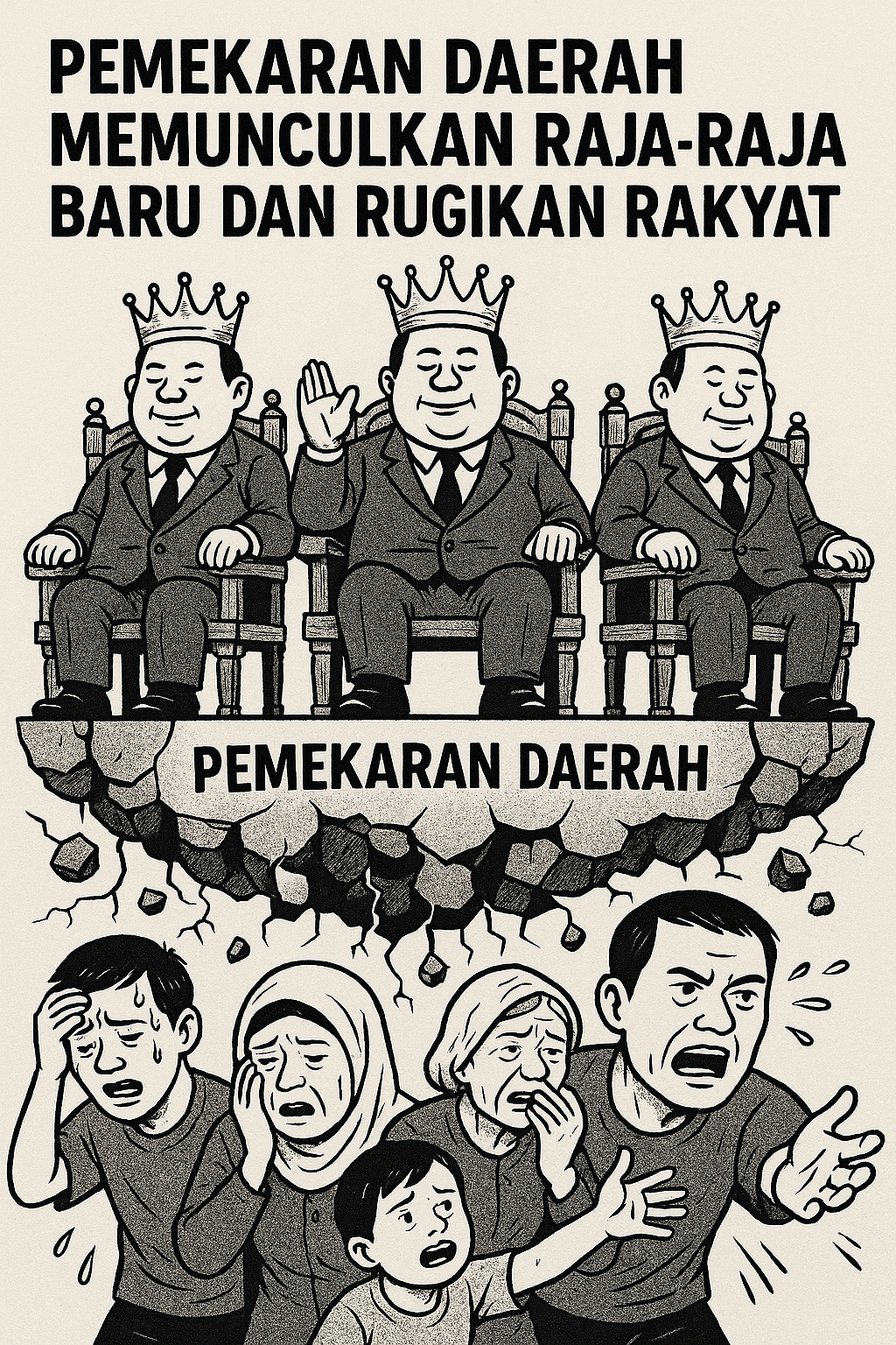 Mengapa Pemekaran Daerah Melahirkan Raja-raja Baru yang Merugikan Rakyat?