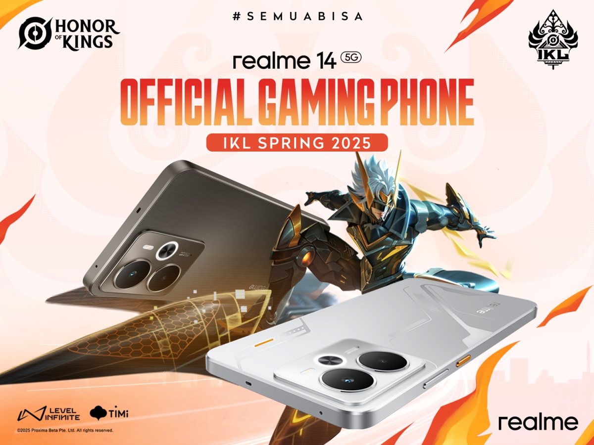 Heboh! realme 14 5G Bakal Jadi Official Gaming Phone Honor of Kings Indonesia