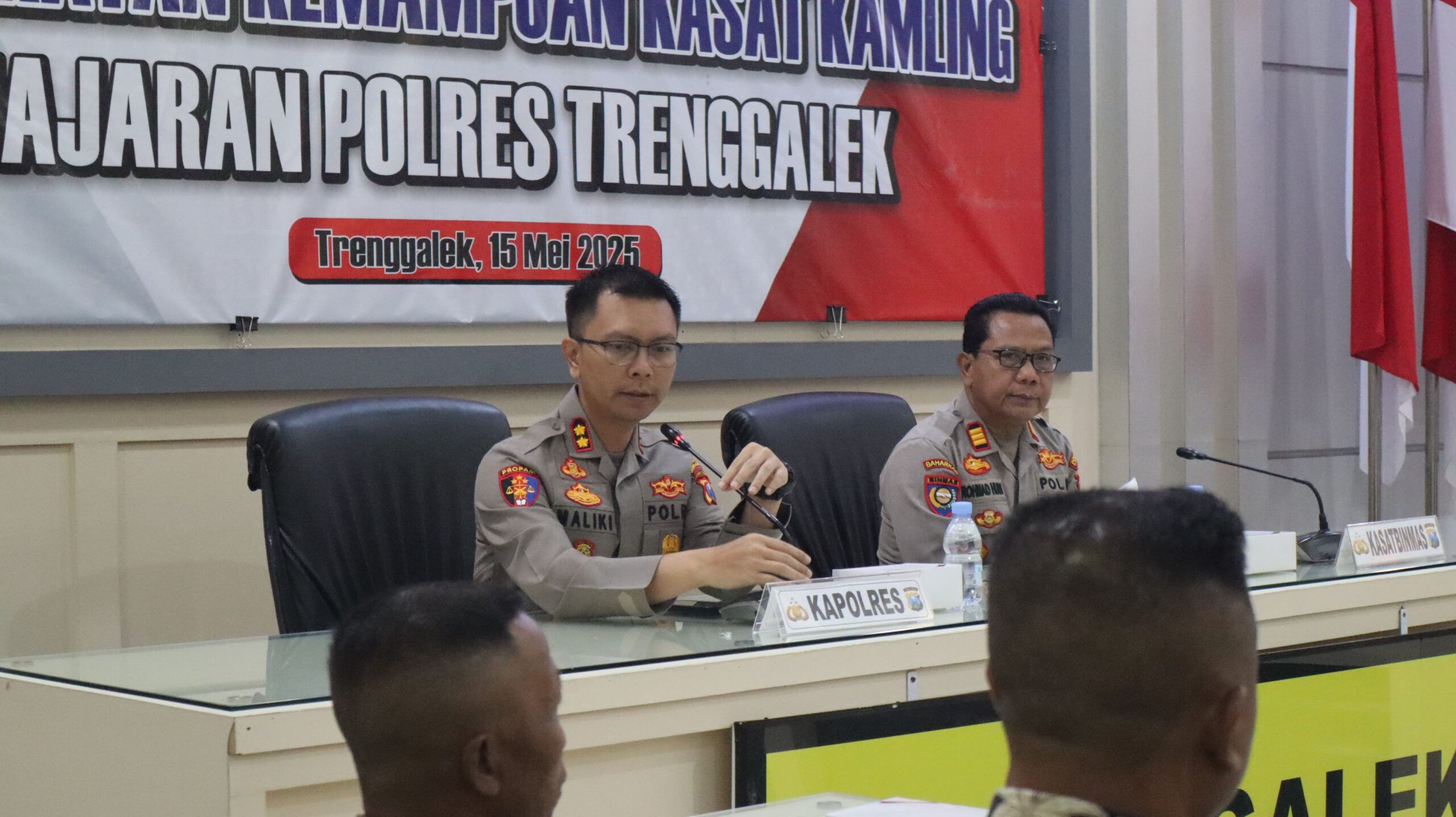 Waspada! Kapolres Trenggalek Buka Pelatihan Ini untuk Kasatkamling