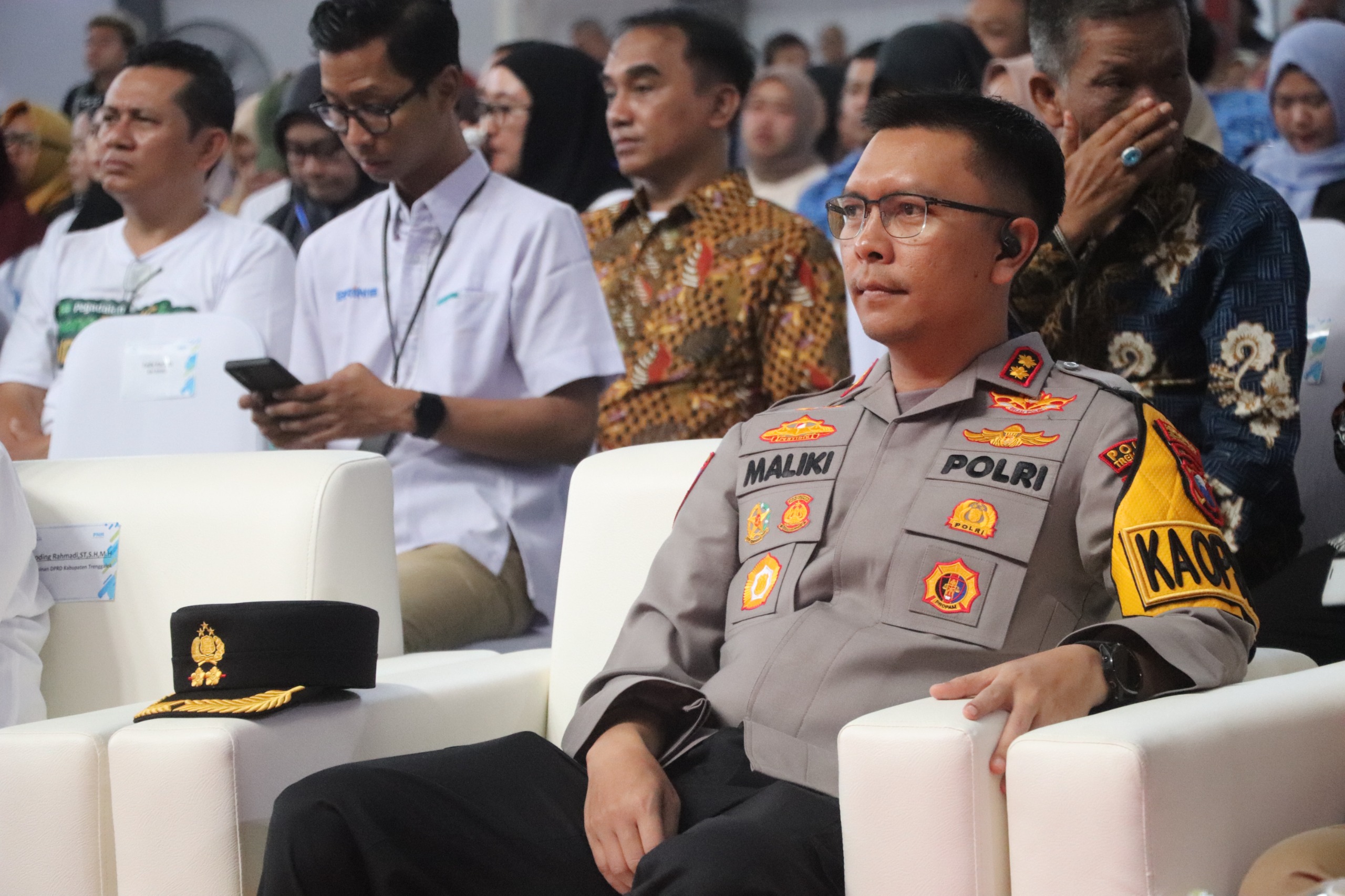 Festival Usaha Mikro Bergema, Kapolres Trenggalek Berjuang Tingkatkan Kesejahteraan Warga
