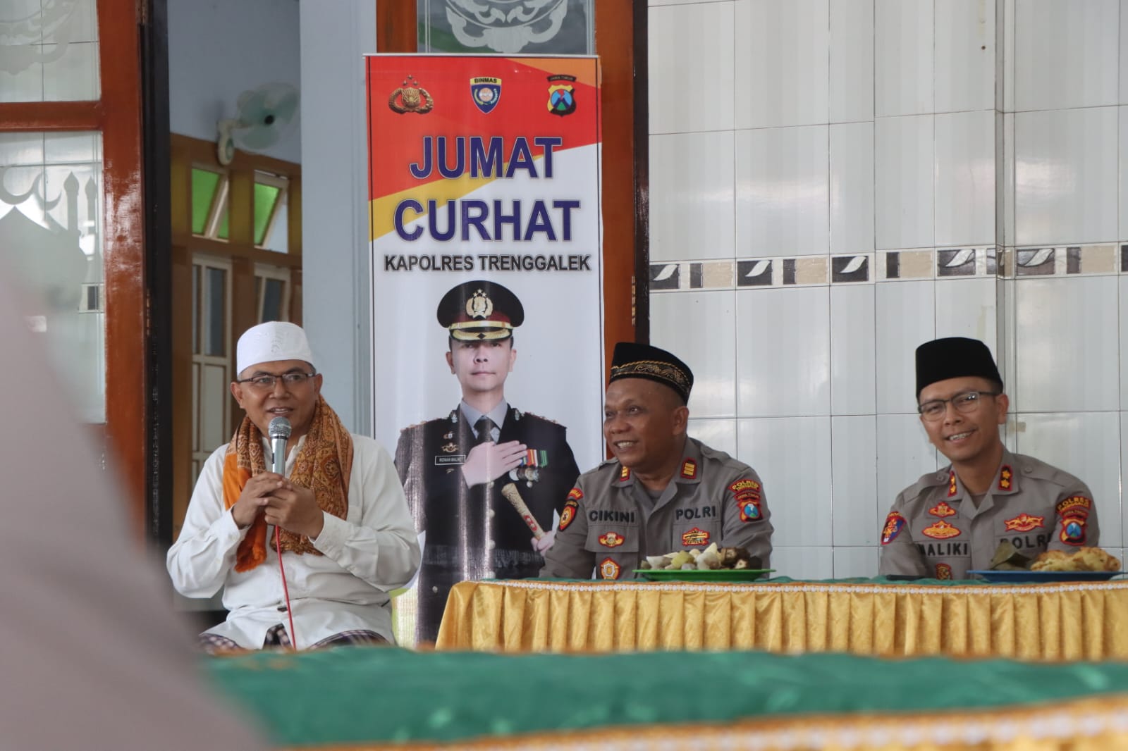 Kapolres Trenggalek Buka Hati di Tengah Kunjungan Kerja