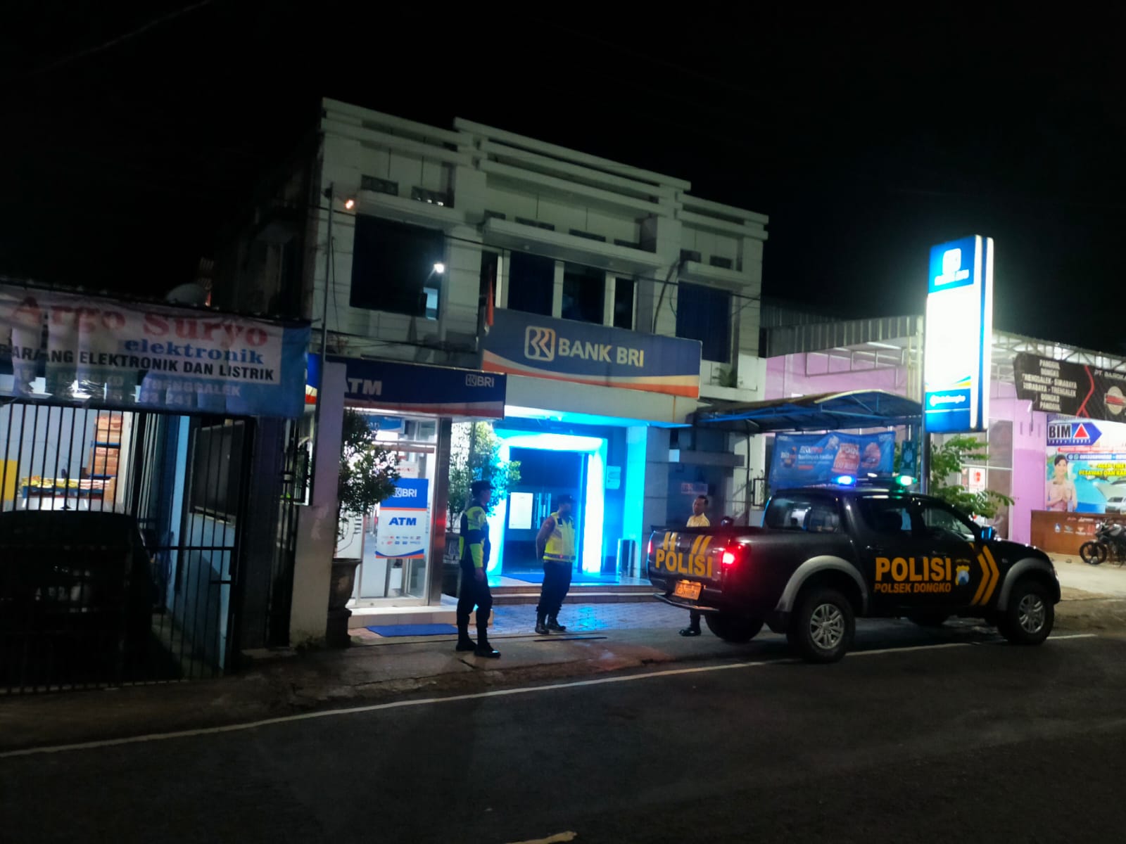 Malam Penuh Kejutan: Patroli Sulingmas Polres Trenggalek Tangkal Kejahatan