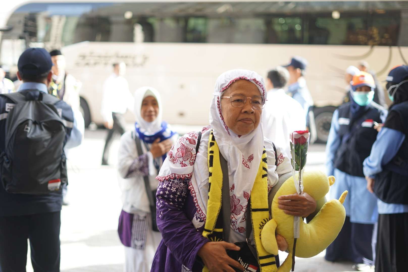 Jemaah Haji Tiba di Madinah, Angka Tertinggi Sejak Pandemi