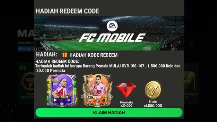 Dapatkan Hadiah Eksklusif Pitch Beats Player dengan Kode Redeem FC Mobile Terbaru Bulan Mei 2025!