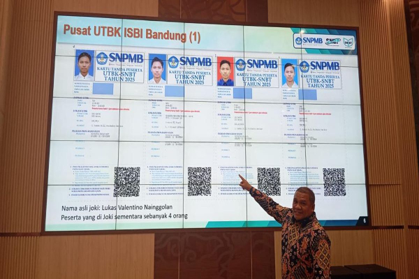 Fenomena Viral: Foto Lucas Joki UTBK 2025 Dikabarkan Gunakan AI untuk Jadi 4 Peserta