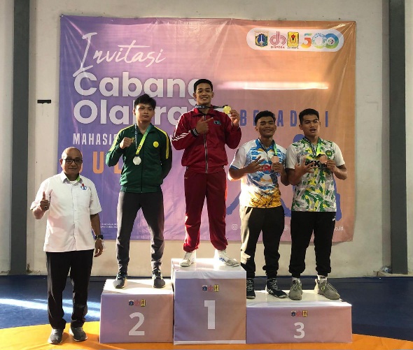 Kejuaraan Beladiri Mahasiswa 2025, Atlet Ini Bawa Pulang Emas untuk UIBU